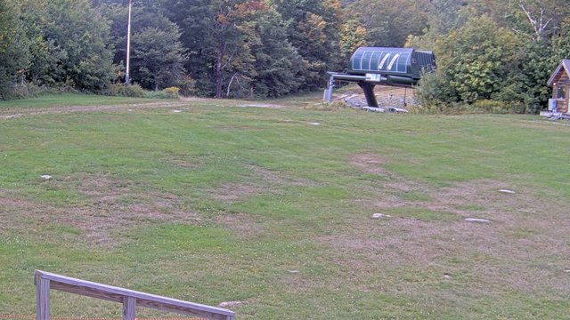 view from Sugarbush North Lynx Lift on 2026-09-14