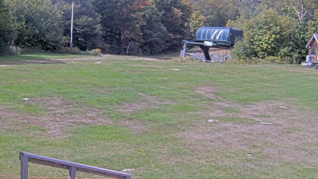 view from Sugarbush North Lynx Lift on 2026-09-16