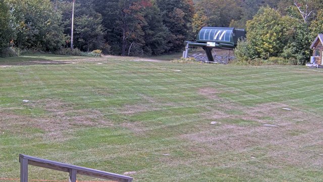 view from Sugarbush North Lynx Lift on 2026-09-18