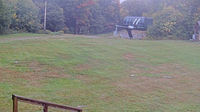 view from Sugarbush North Lynx Lift on 2026-09-20