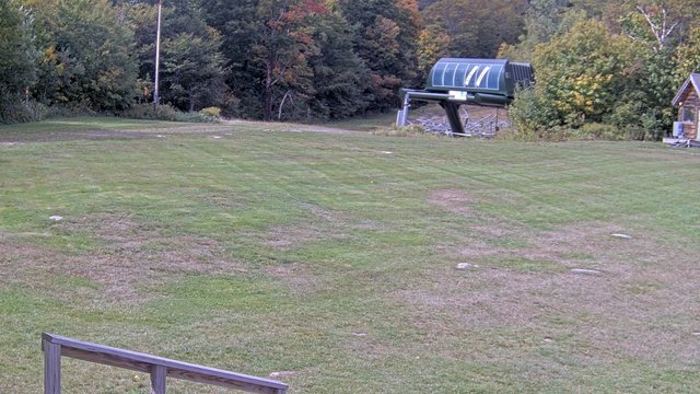 view from Sugarbush North Lynx Lift on 2026-09-21