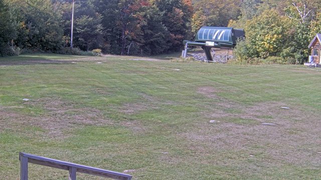 view from Sugarbush North Lynx Lift on 2026-09-22