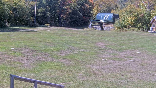 view from Sugarbush North Lynx Lift on 2026-09-24