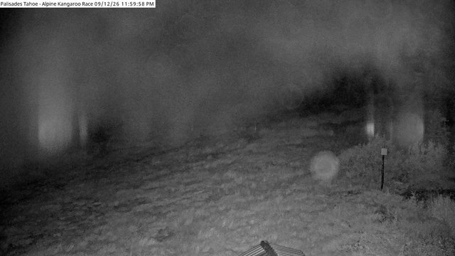 time-lapse frame, Palisades Tahoe Alpine Race webcam