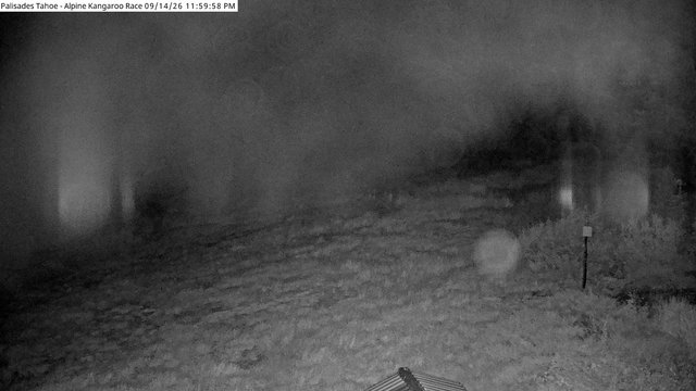 time-lapse frame, Palisades Tahoe Alpine Race webcam