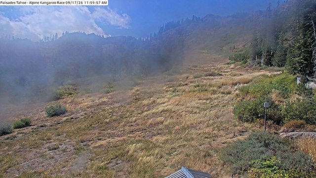 view from Palisades Tahoe Alpine Race on 2026-09-17