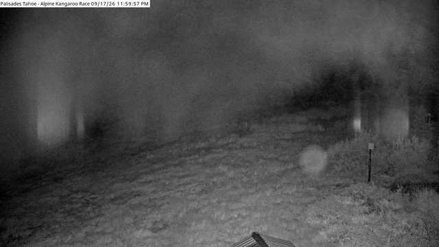 time-lapse frame, Palisades Tahoe Alpine Race webcam
