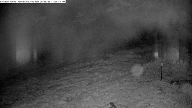 time-lapse frame, Palisades Tahoe Alpine Race webcam