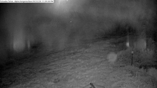 time-lapse frame, Palisades Tahoe Alpine Race webcam