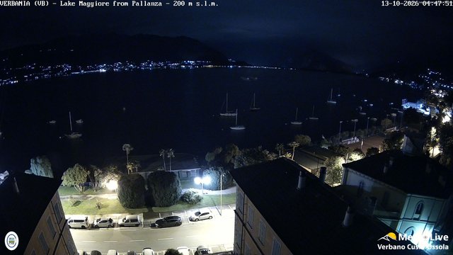 time-lapse frame, Verbania vista ovest webcam