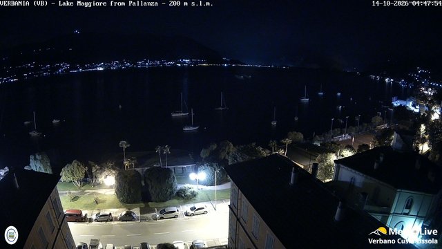 time-lapse frame, Verbania vista ovest webcam