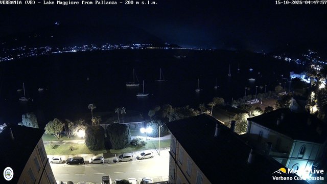 time-lapse frame, Verbania vista ovest webcam