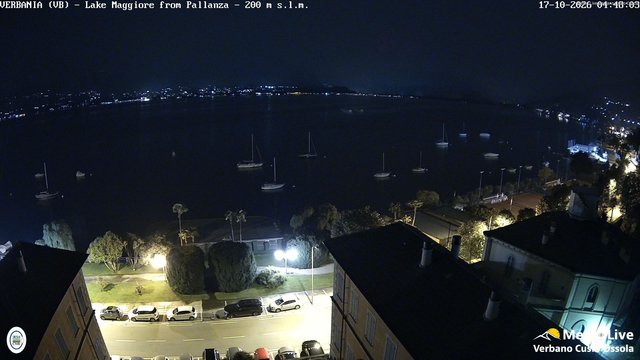 time-lapse frame, Verbania vista ovest webcam