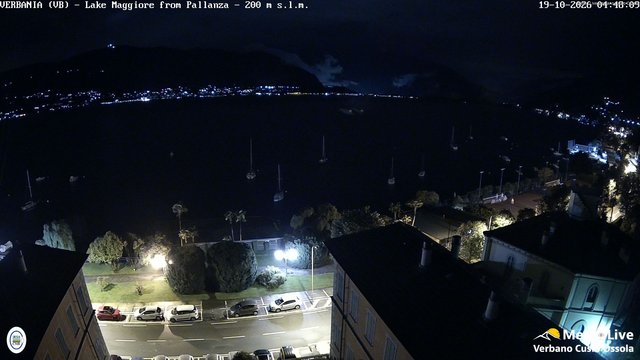 time-lapse frame, Verbania vista ovest webcam