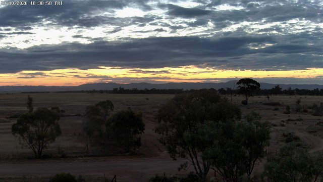 view from West on 2026-10-23