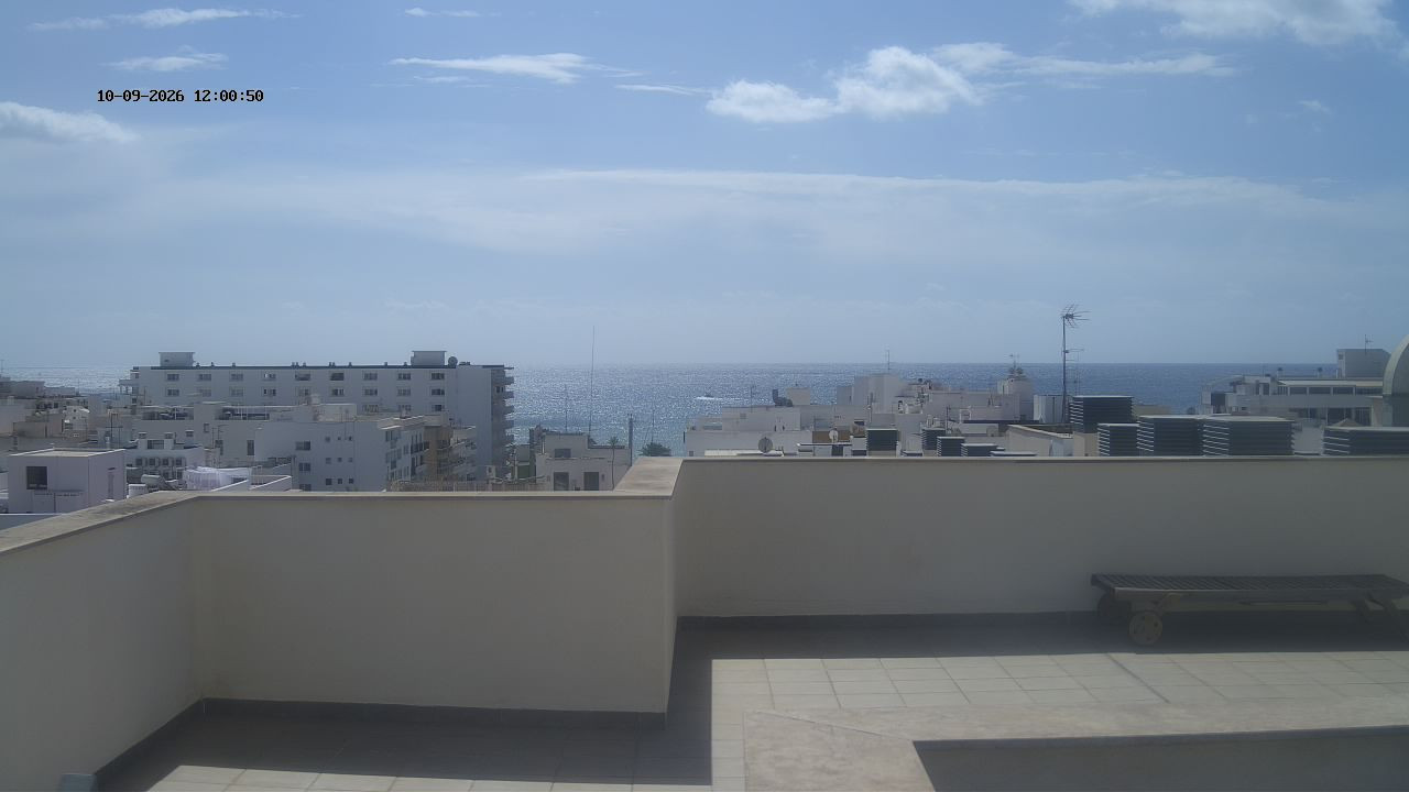 view from Santa Eulalia Wettercam on 2026-09-10