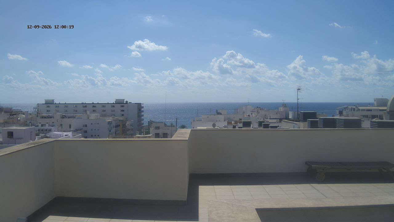 view from Santa Eulalia Wettercam on 2026-09-12