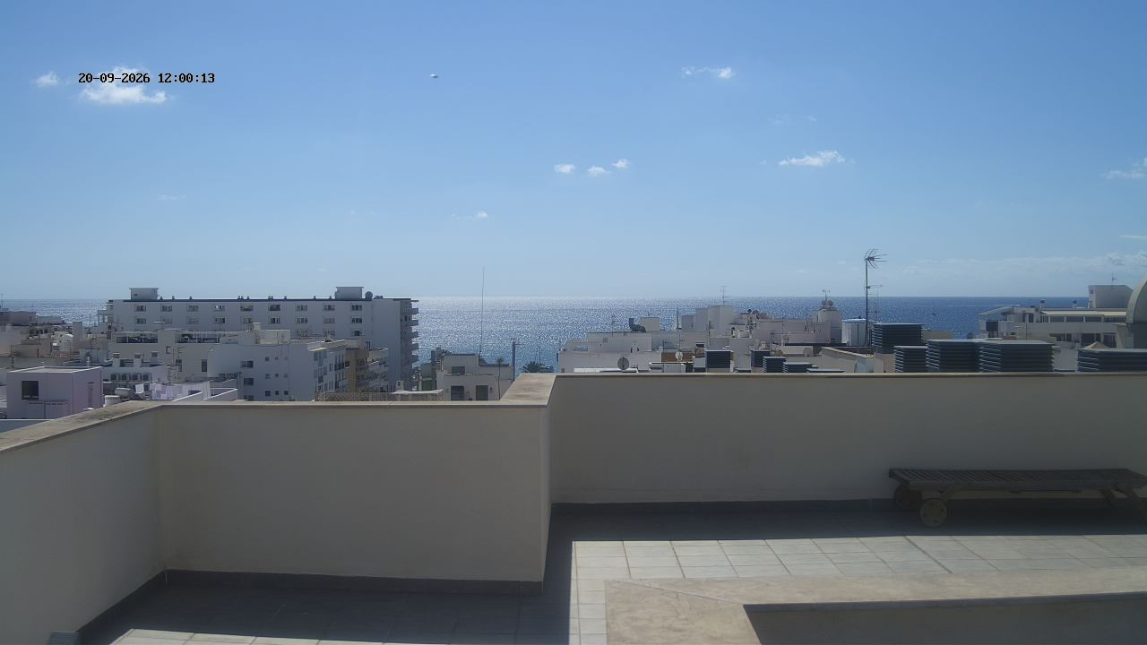 view from Santa Eulalia Wettercam on 2026-09-20