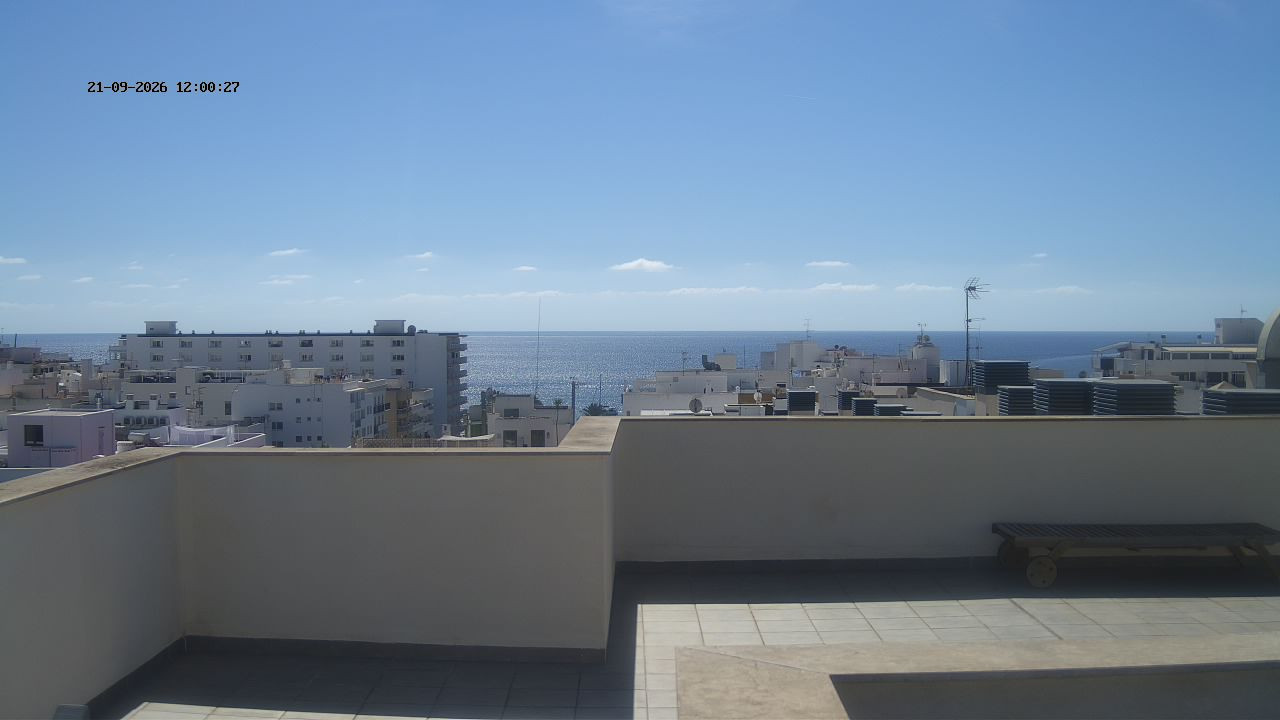 view from Santa Eulalia Wettercam on 2026-09-21