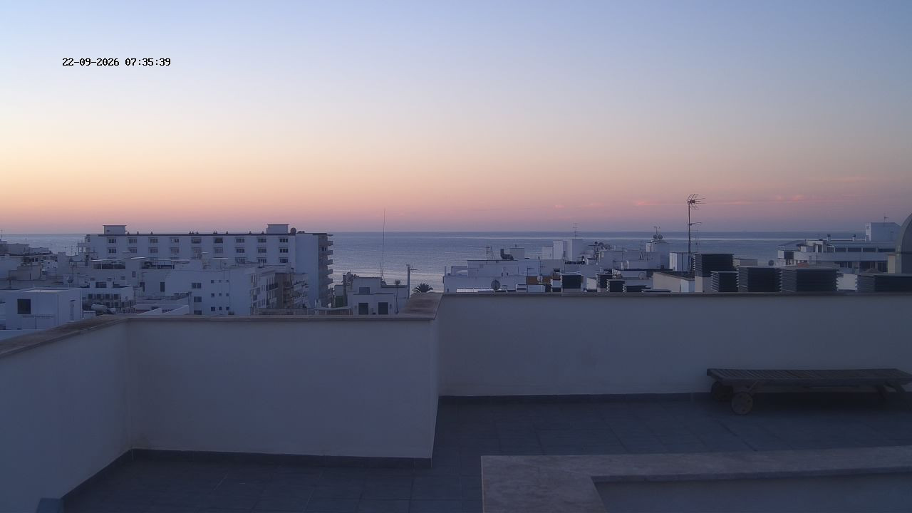 time-lapse frame, Santa Eulalia Wettercam webcam