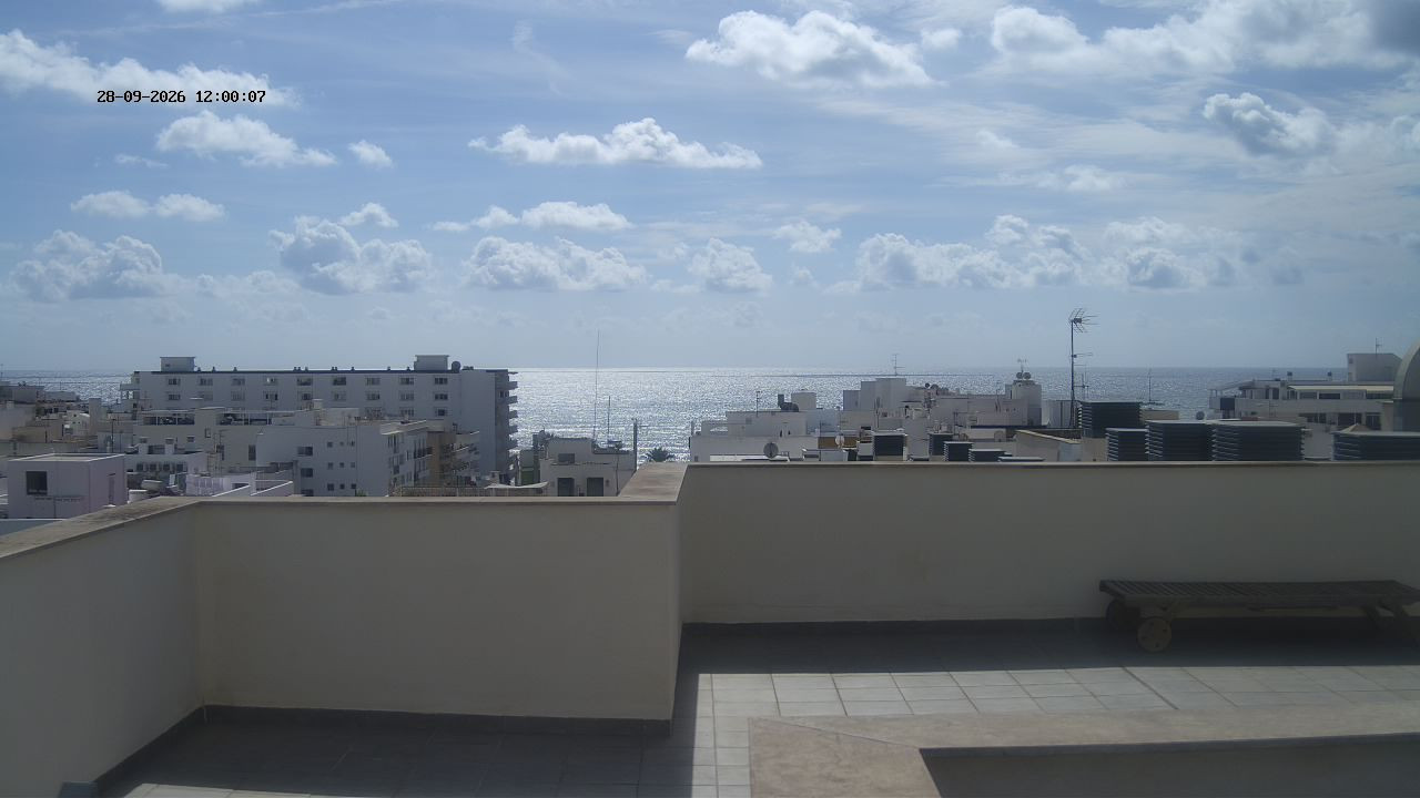 view from Santa Eulalia Wettercam on 2026-09-28