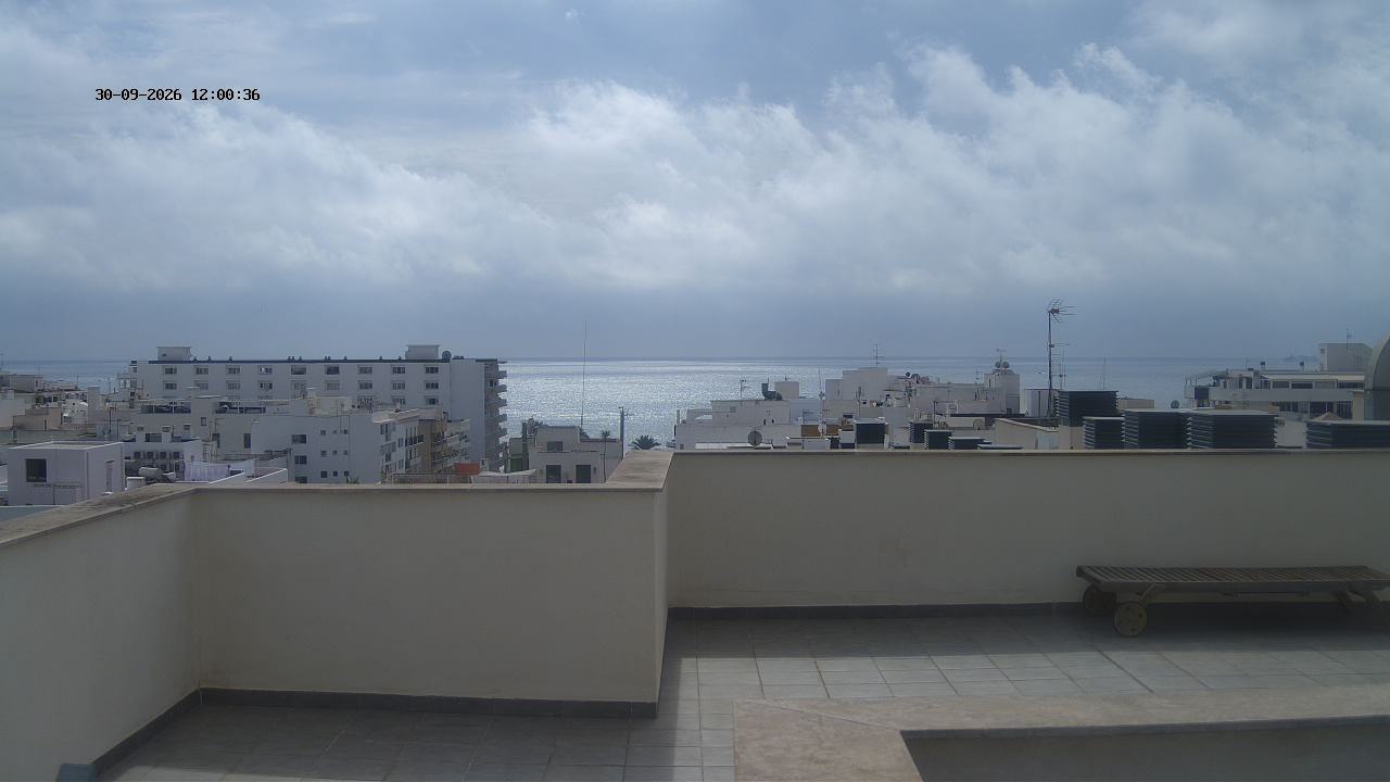 view from Santa Eulalia Wettercam on 2026-09-30