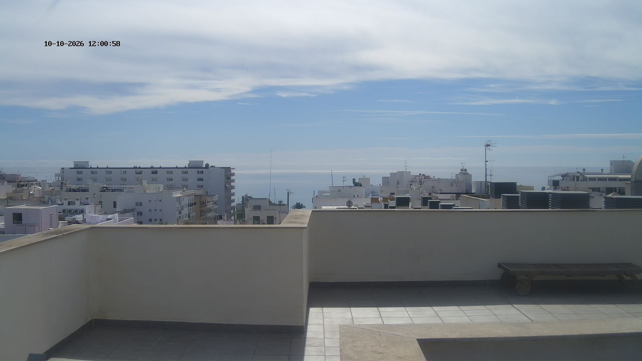view from Santa Eulalia Wettercam on 2026-10-10