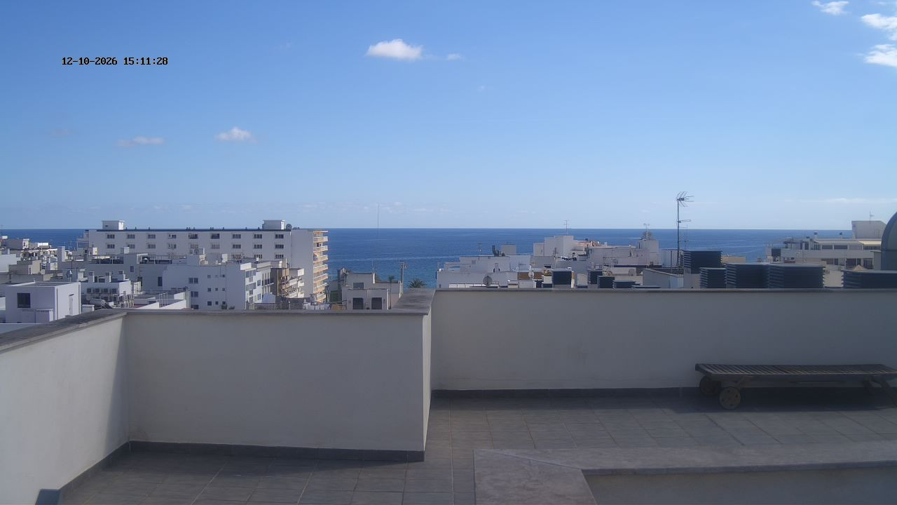 time-lapse frame, Santa Eulalia Wettercam webcam
