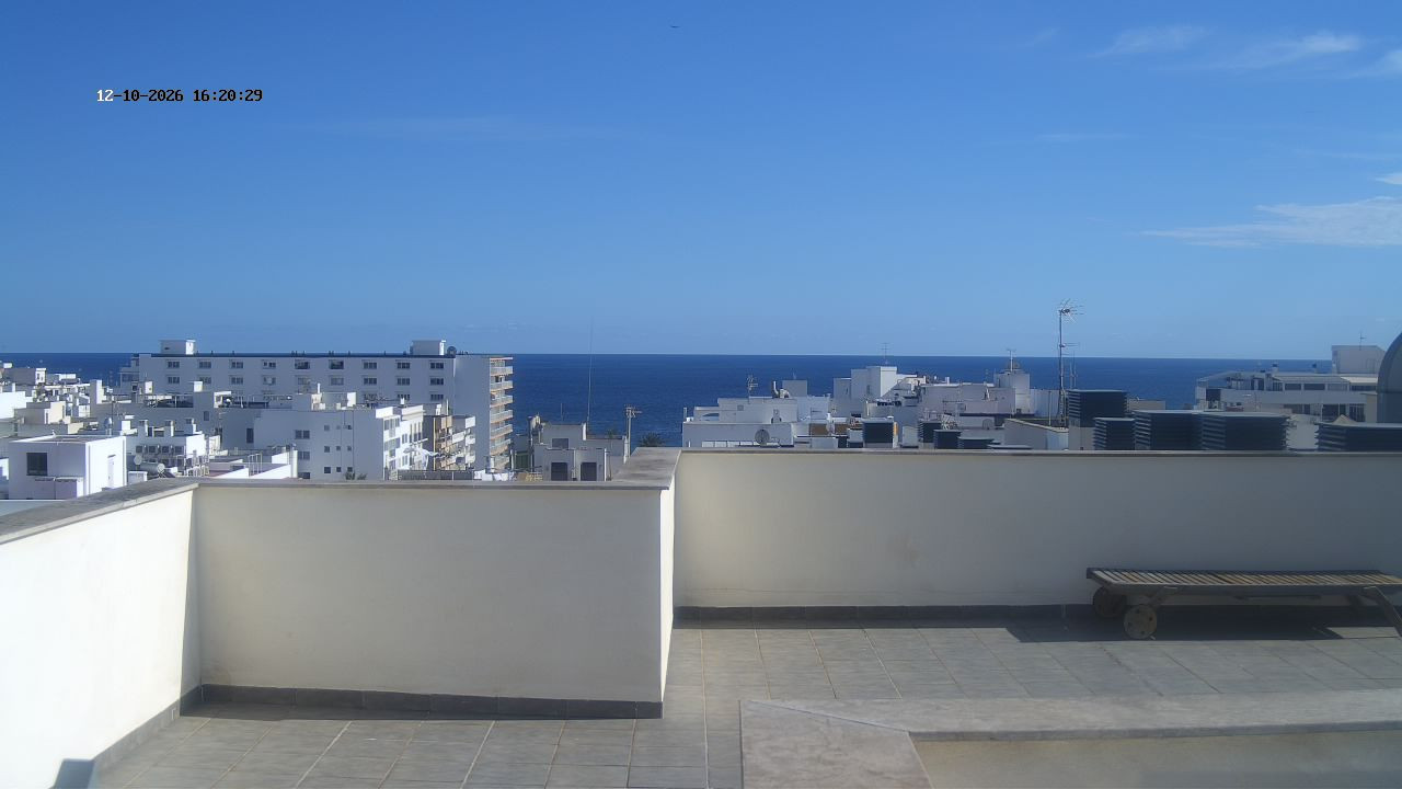 time-lapse frame, Santa Eulalia Wettercam webcam