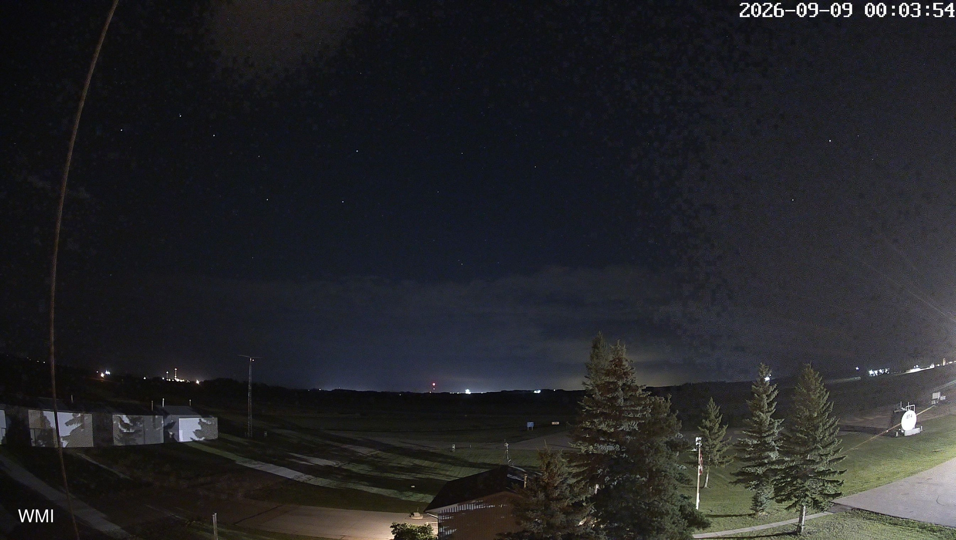 time-lapse frame, Olds Radar North webcam