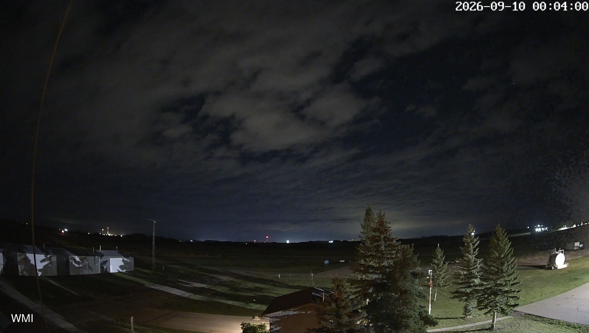 time-lapse frame, Olds Radar North webcam
