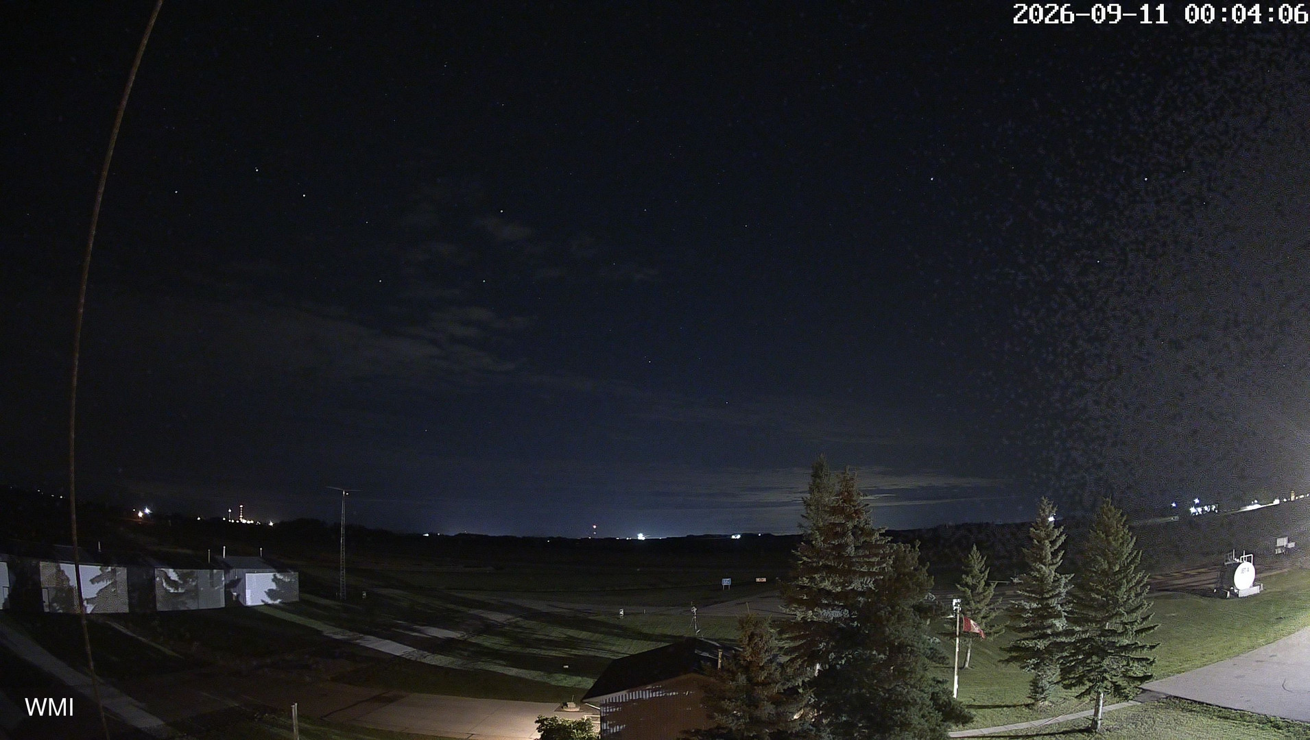 time-lapse frame, Olds Radar North webcam