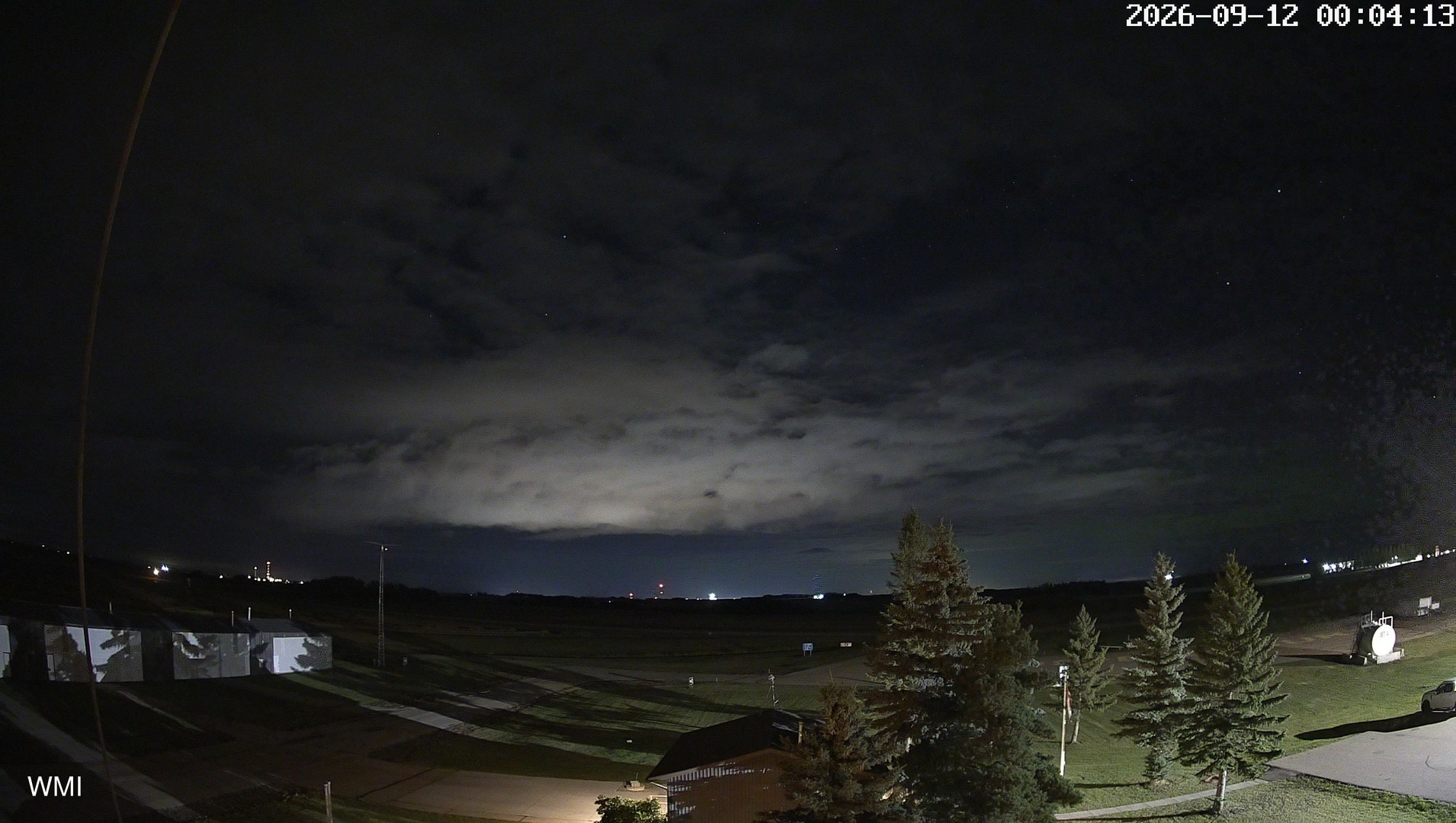 time-lapse frame, Olds Radar North webcam