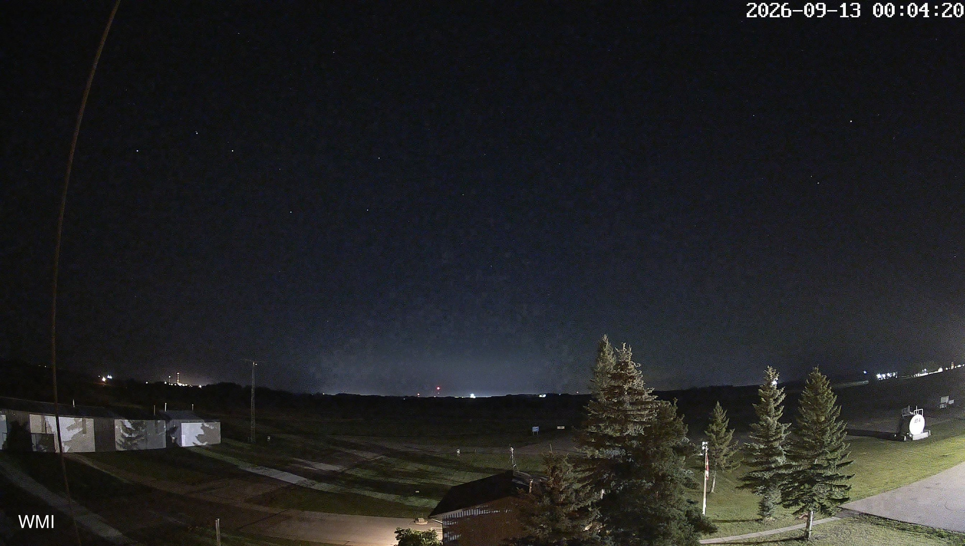 time-lapse frame, Olds Radar North webcam