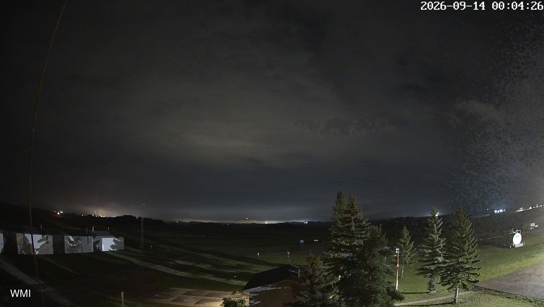 time-lapse frame, Olds Radar North webcam