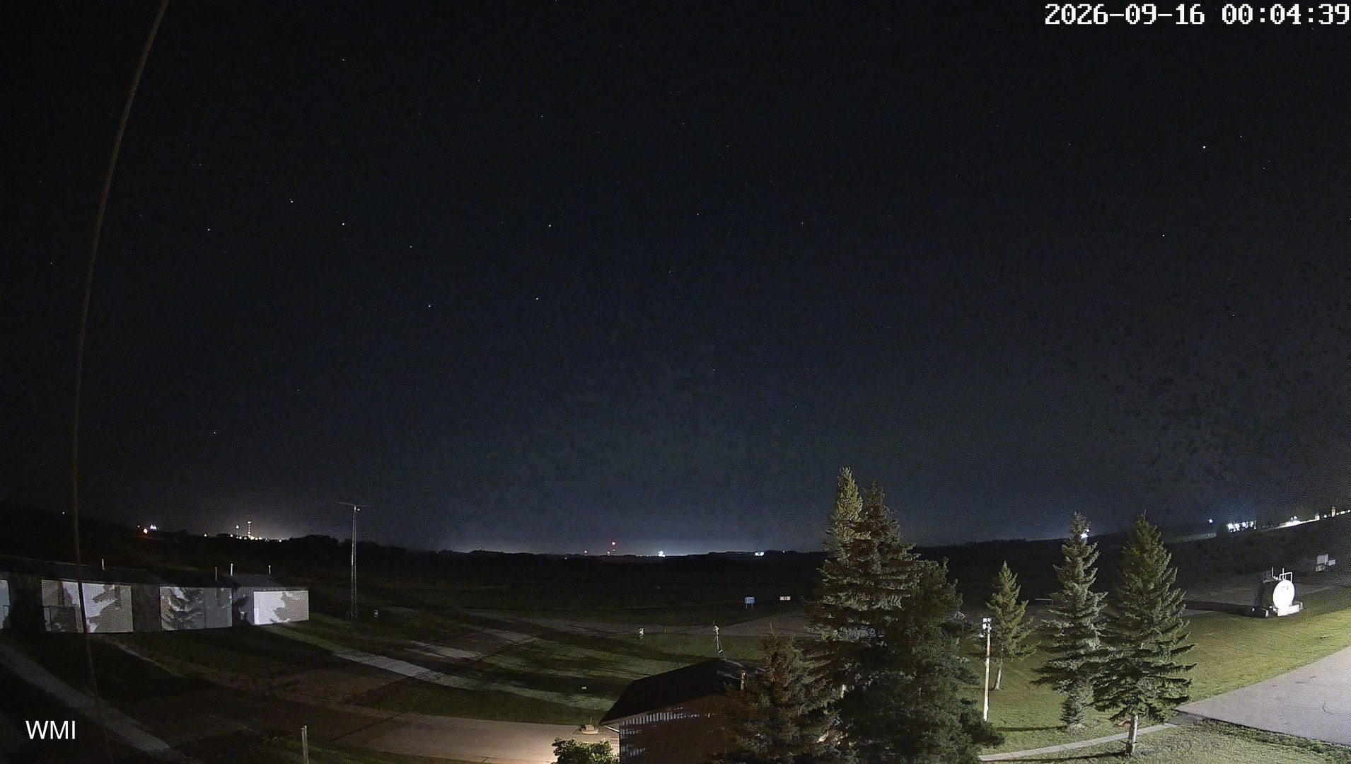 time-lapse frame, Olds Radar North webcam