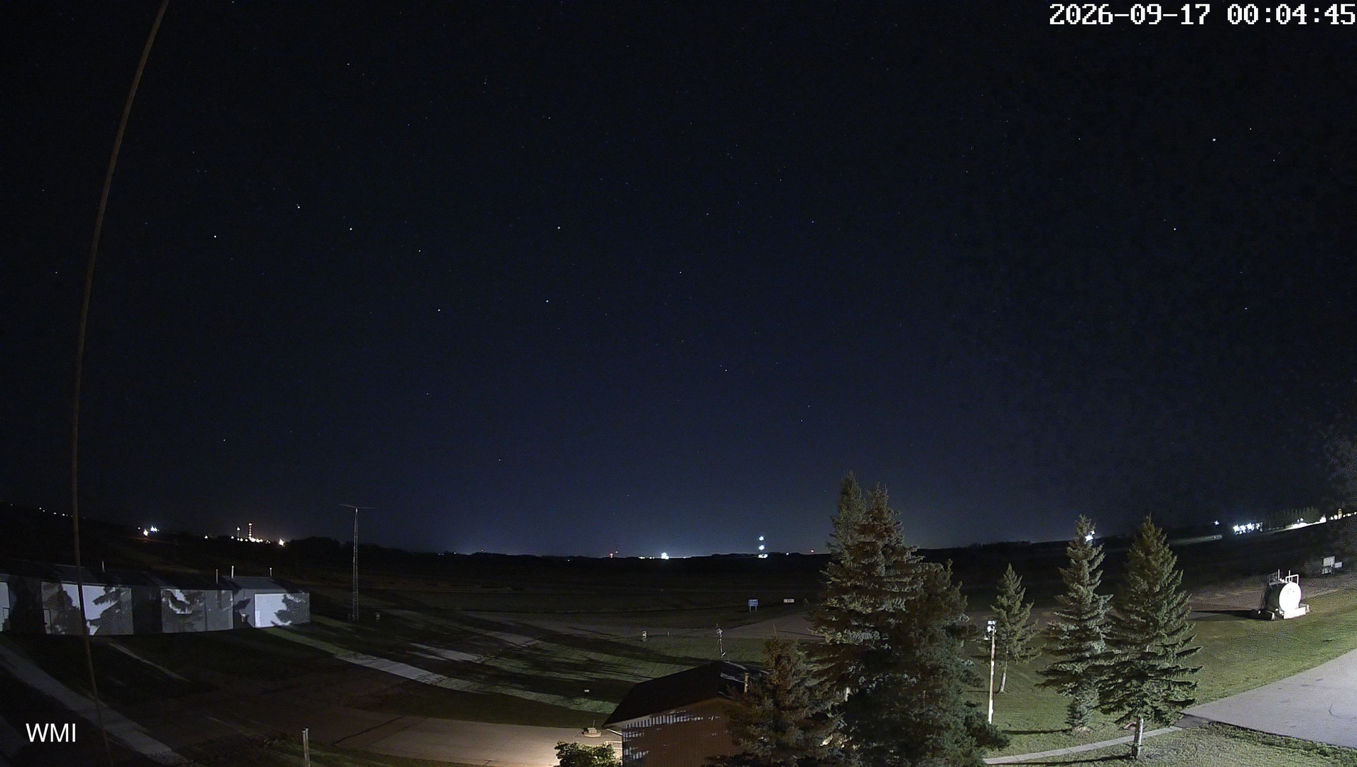 time-lapse frame, Olds Radar North webcam