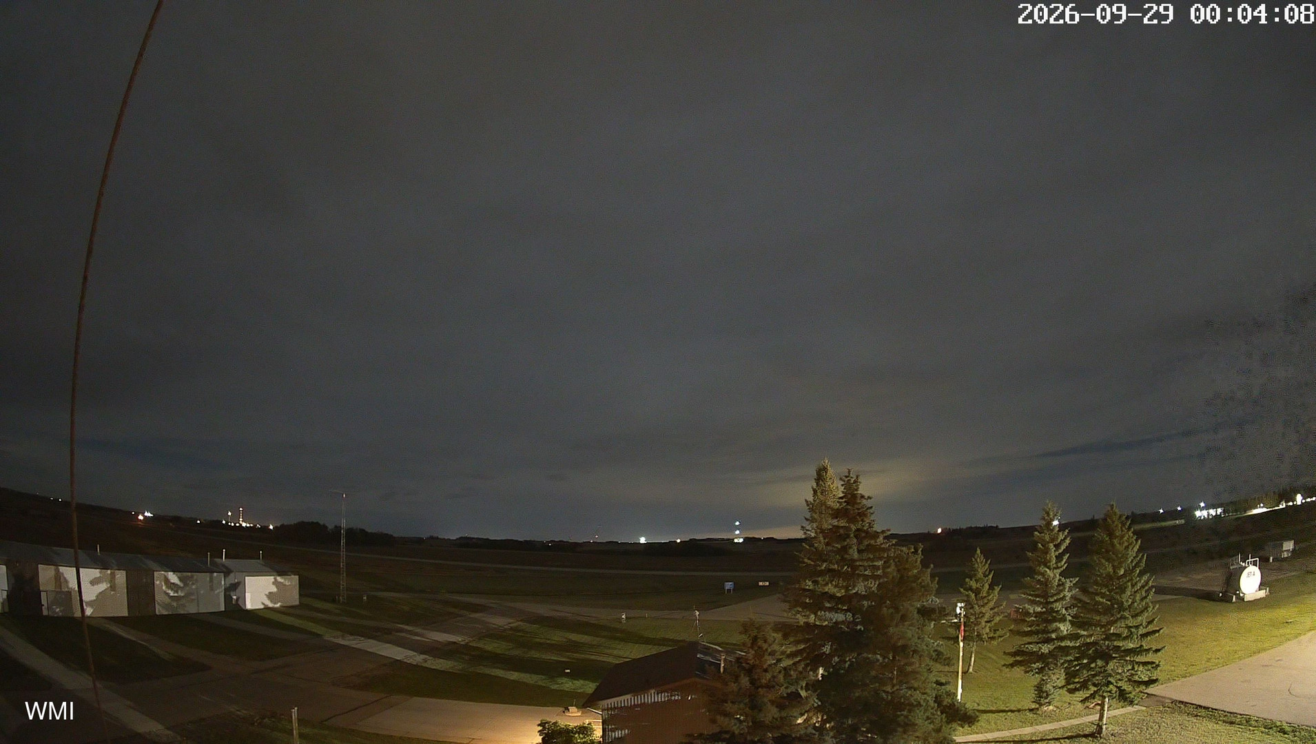time-lapse frame, Olds Radar North webcam