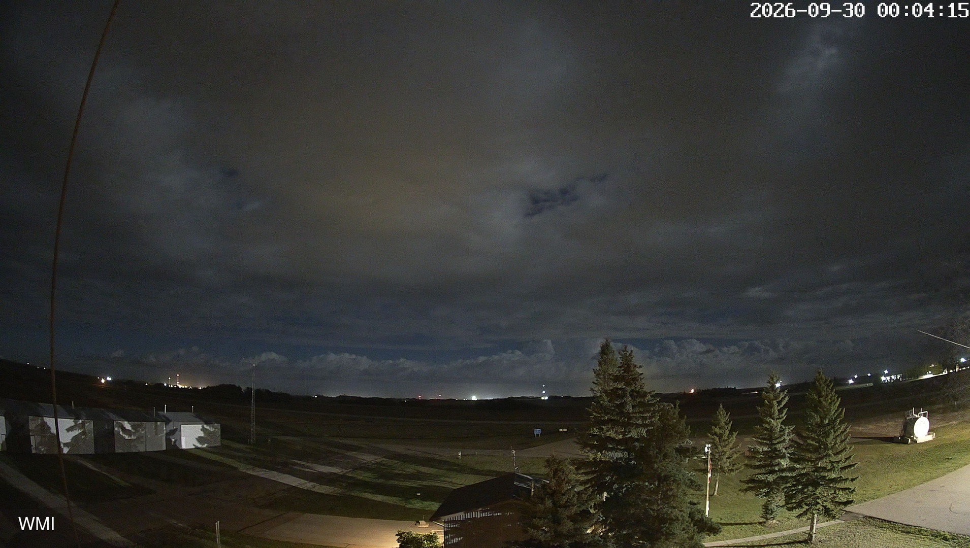 time-lapse frame, Olds Radar North webcam