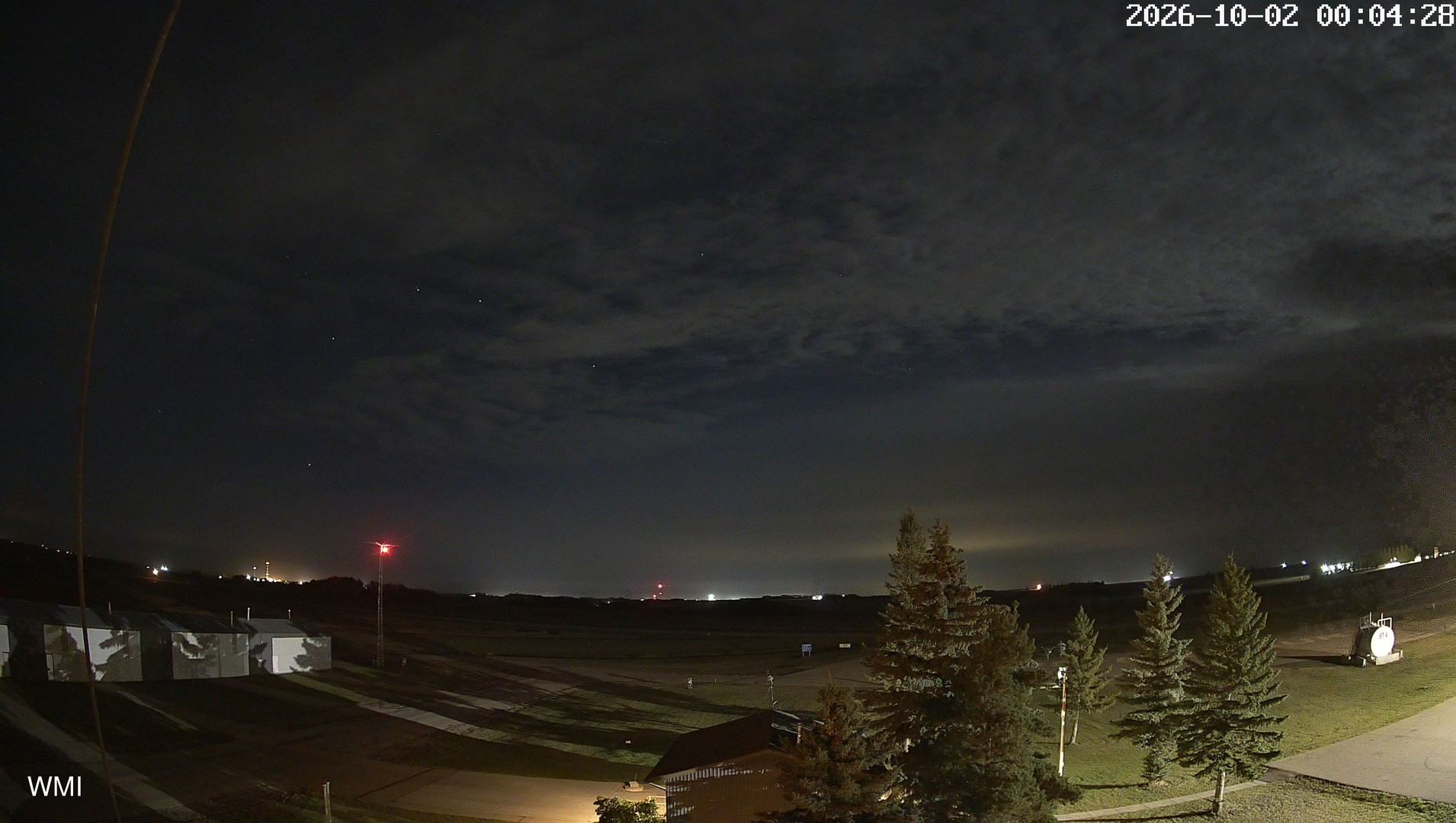 time-lapse frame, Olds Radar North webcam
