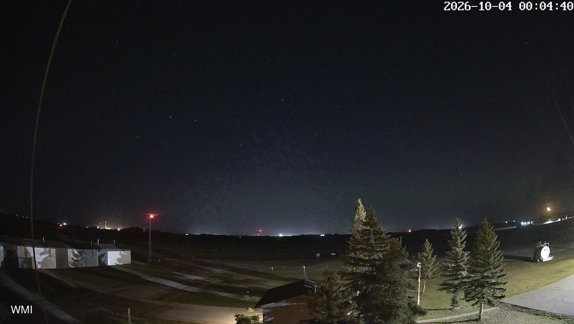 time-lapse frame, Olds Radar North webcam