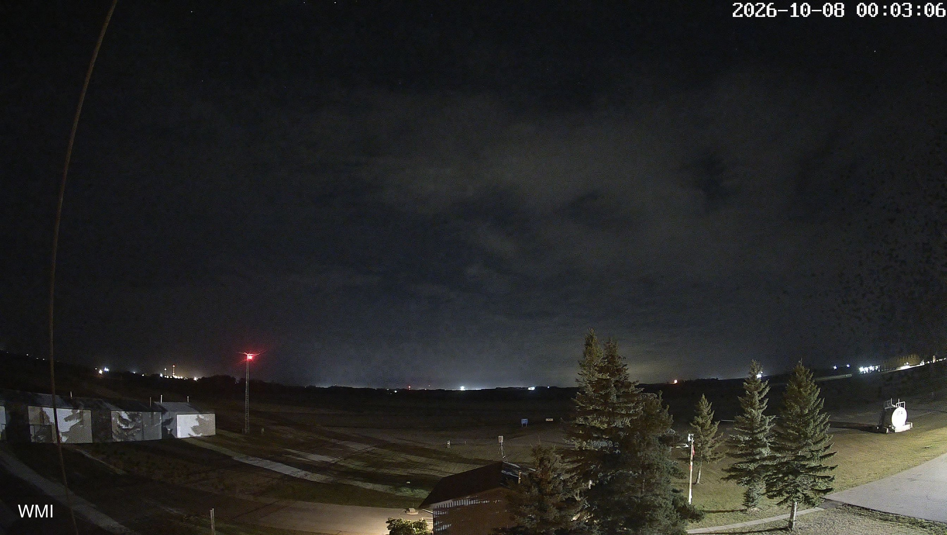 time-lapse frame, Olds Radar North webcam