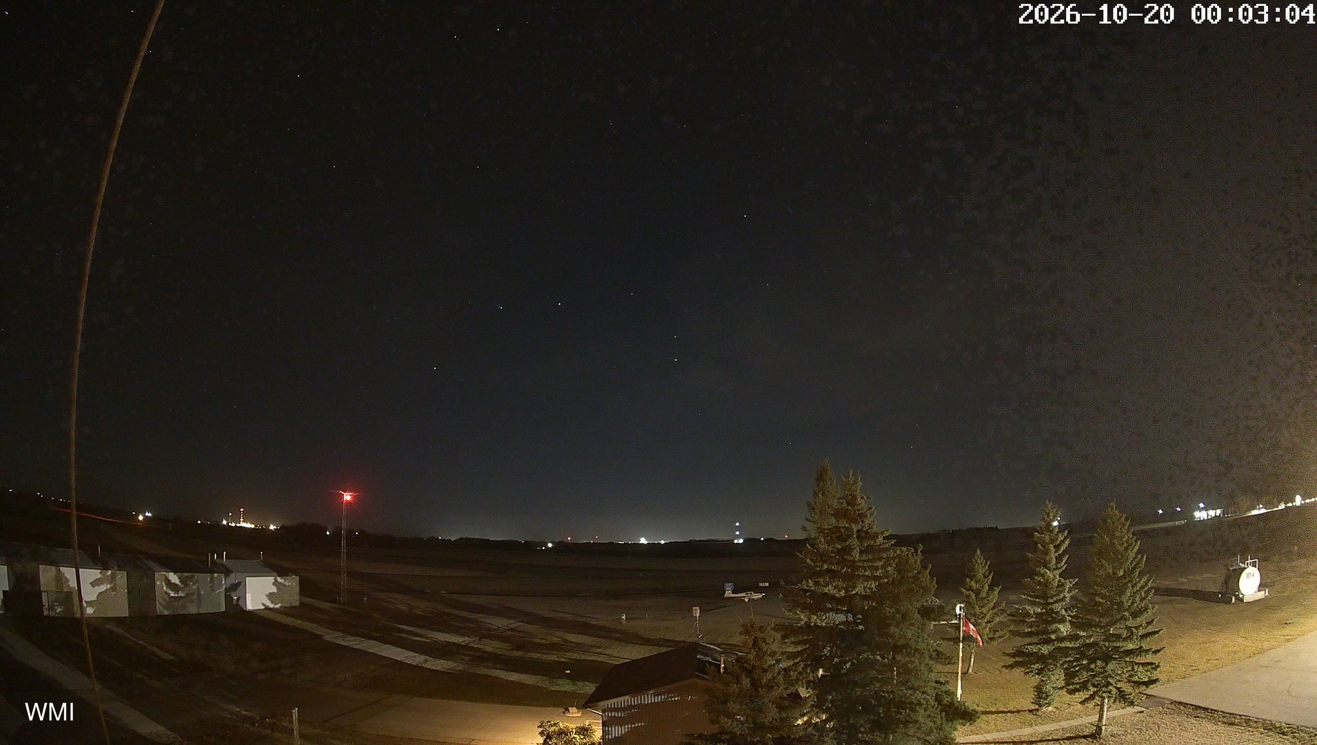 time-lapse frame, Olds Radar North webcam