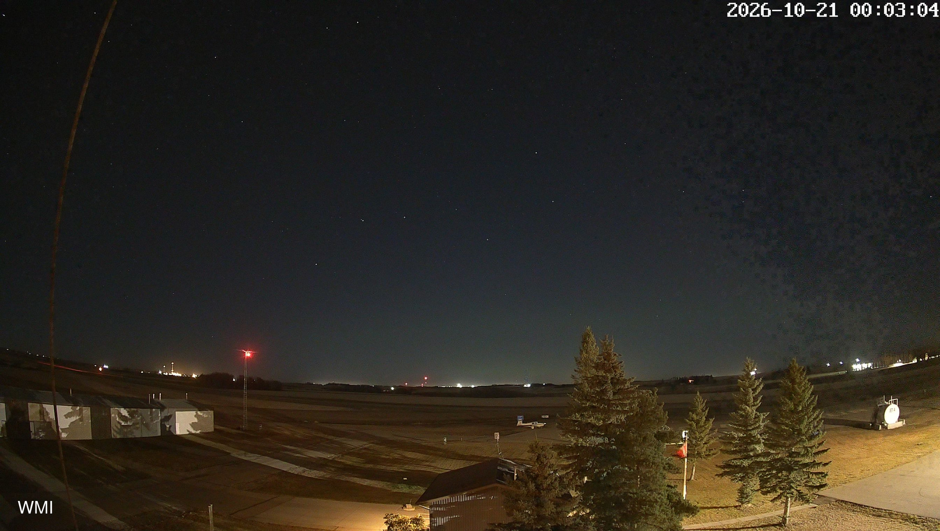 time-lapse frame, Olds Radar North webcam