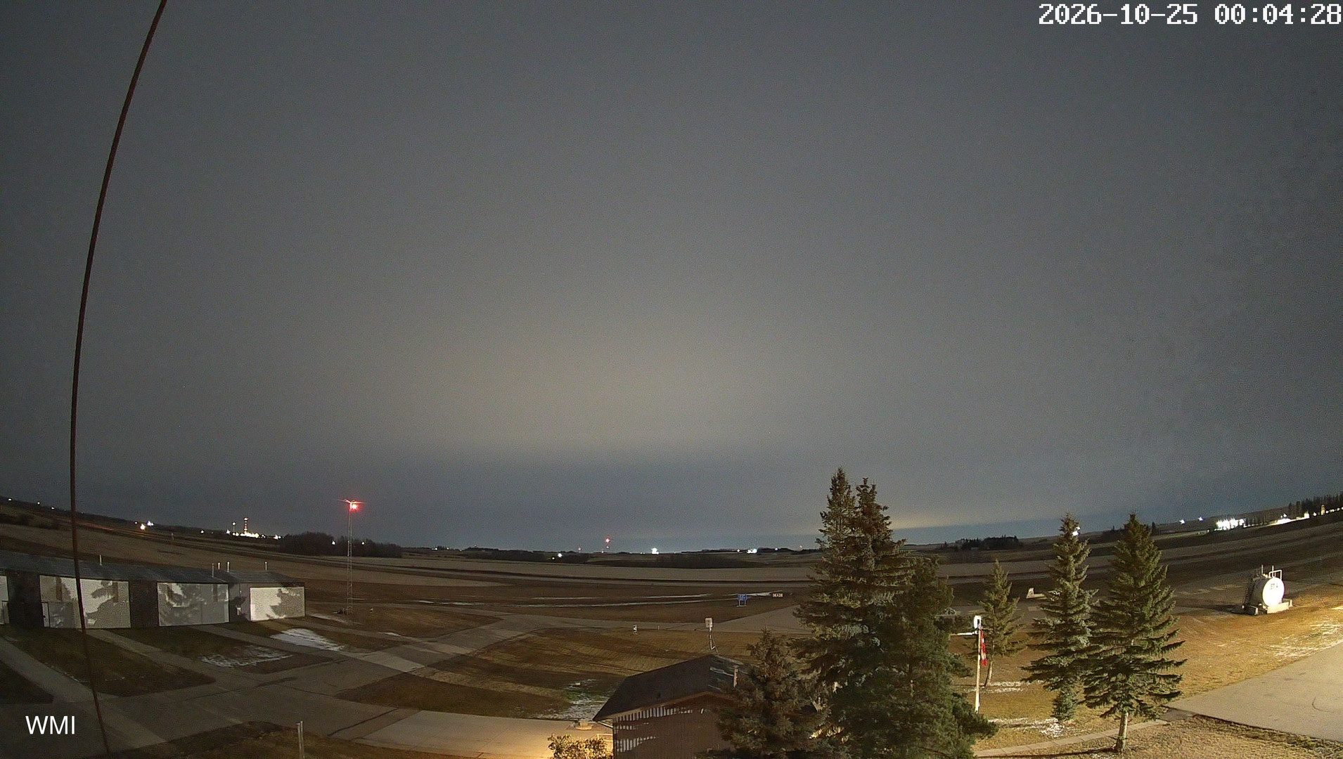 time-lapse frame, Olds Radar North webcam