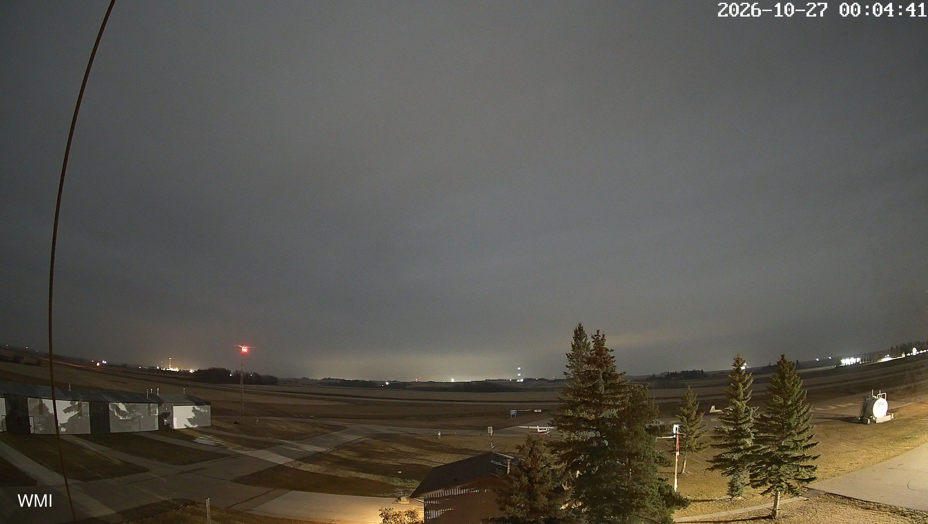 time-lapse frame, Olds Radar North webcam