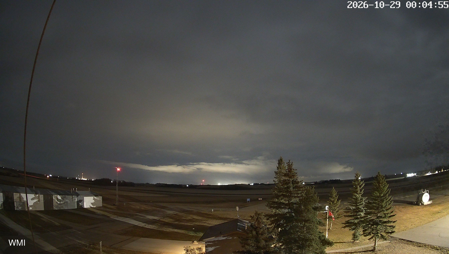 time-lapse frame, Olds Radar North webcam