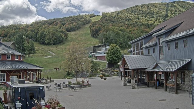 view from Sugarbush Gate House Plaza Scenic on 2026-09-14