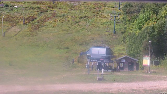 view from Tremblant Nord Base on 2026-09-07