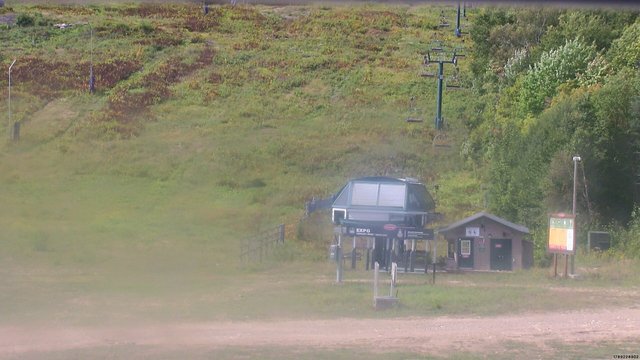 view from Tremblant Nord Base on 2026-09-12